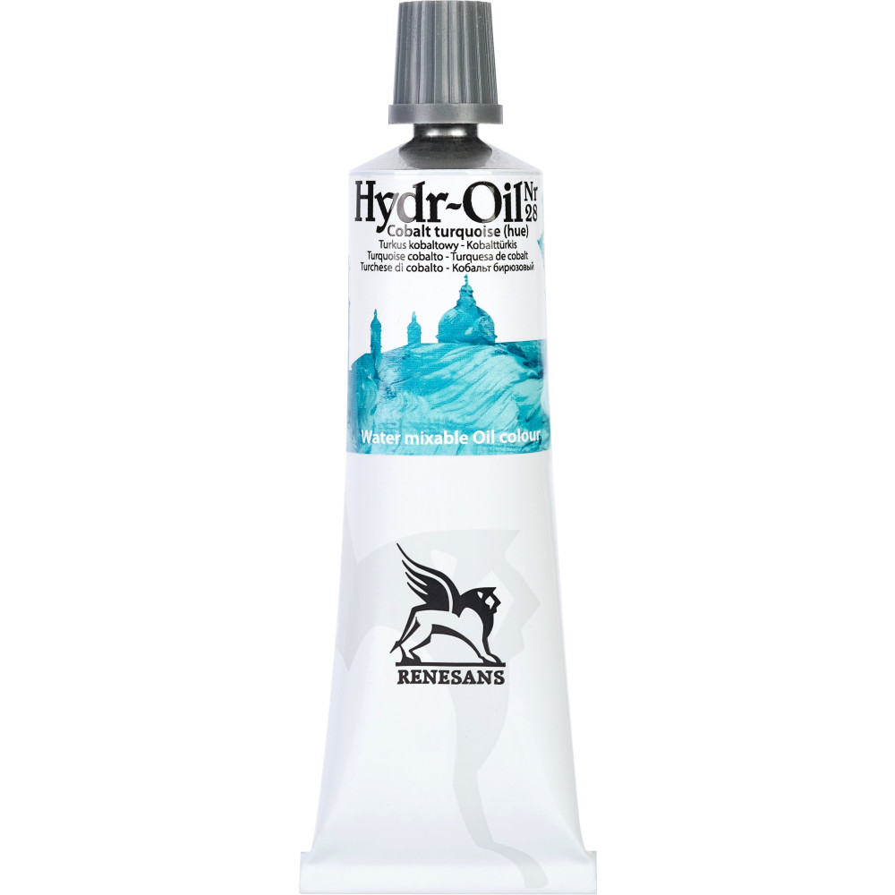 Farba olejna Hydr-Oil - Renesans - 28, cobalt turquoise hue, 60 ml