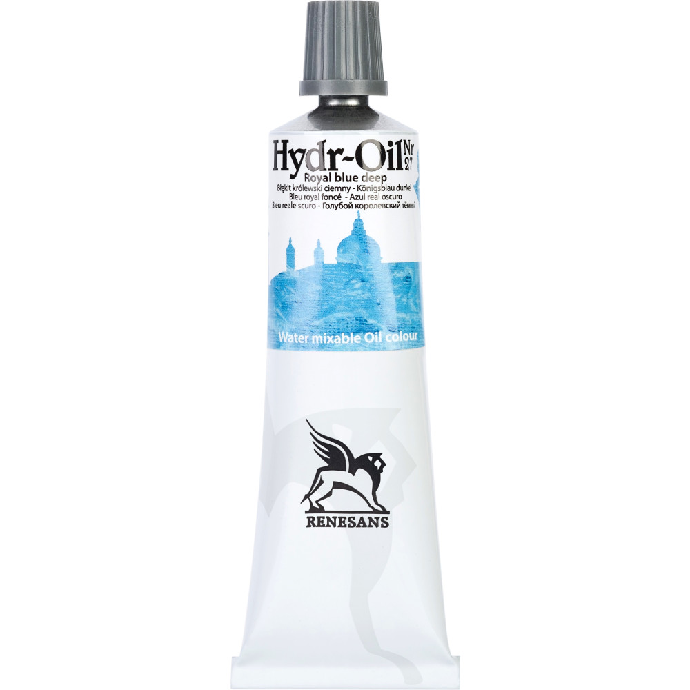 Hydr-Oil water mixable oil paint - Renesans - 27, royal blue deep, 60 ml