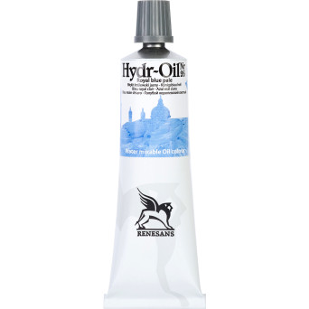 Hydr-Oil water mixable oil paint - Renesans - 26, royal blue pale, 60 ml