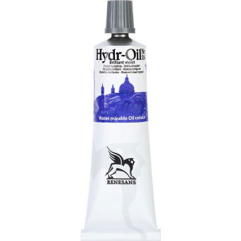 Hydr-Oil water mixable oil paint - Renesans - 24, brilliant violet, 60 ml