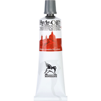 Farba olejna Hydr-Oil - Renesans - 17, cadmium red deep hue, 60 ml