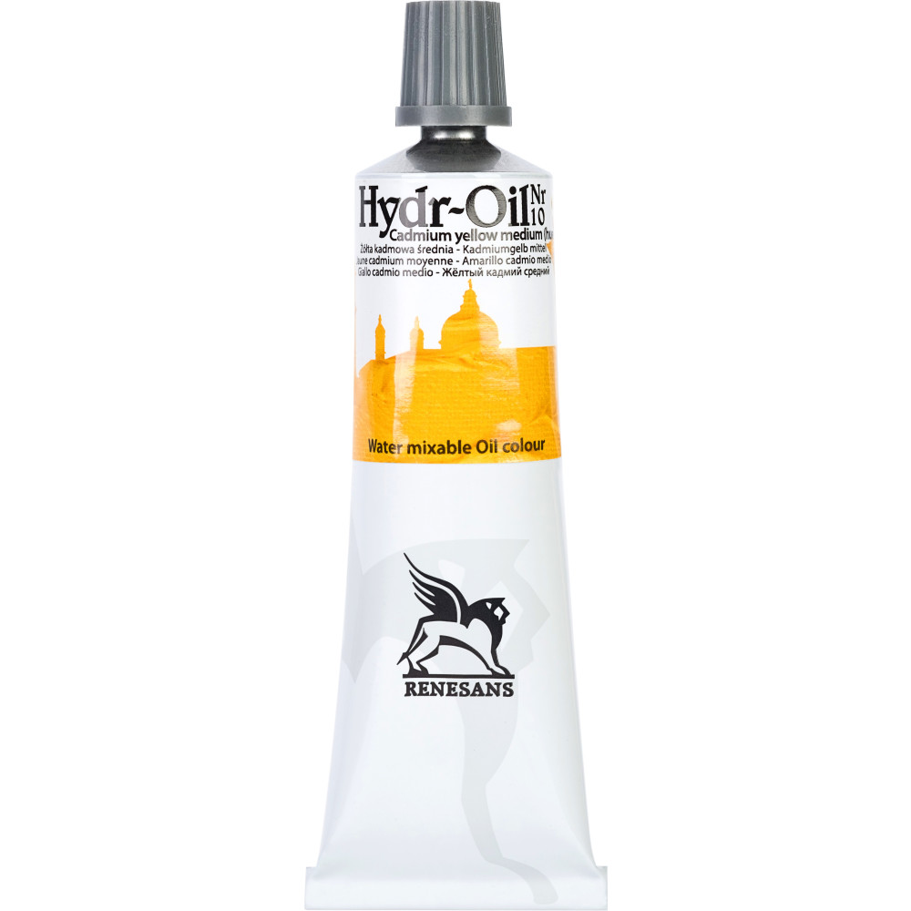 Farba olejna Hydr-Oil - Renesans - 10, cadmium yellow medium hue, 60 ml