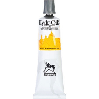 Hydr-Oil water mixable oil paint - Renesans - 09, primary yellow, 60 ml