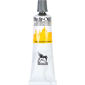 Hydr-Oil water mixable oil paint - Renesans - 08, cadmium yellow pale hue, 60 ml