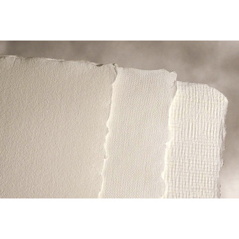 Handmade paper - Kalander - white, smooth, A5