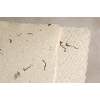 Handmade paper - Kalander - tobacco, smooth, A5