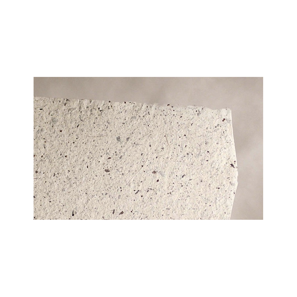 Handmade paper - Kalander - light coconut, smooth, A5
