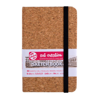 Szkicownik 9 x 14 cm - Talens Art Creation - Cork, 140 g, 80 ark.