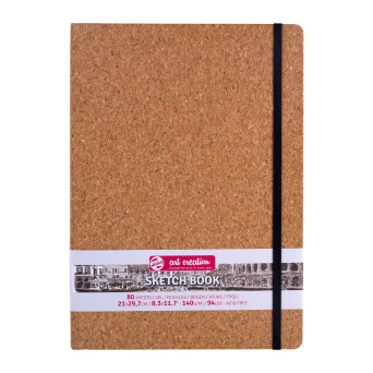 Sketch Book 21 x 29,7 cm - Talens Art Creation - Cork, 140 g, 80 sheets