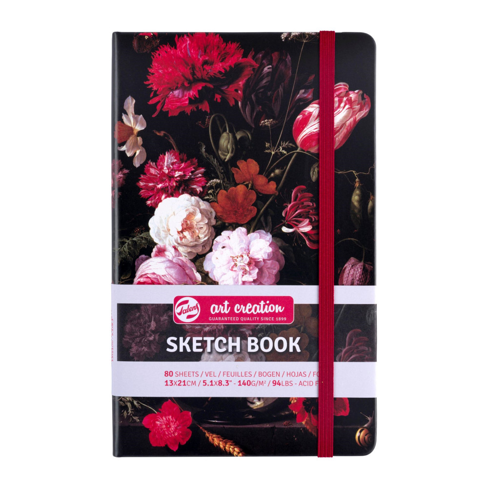 Sketch Book 13 x 21 cm - Talens Art Creation - Still Life, 140 g, 80 sheets