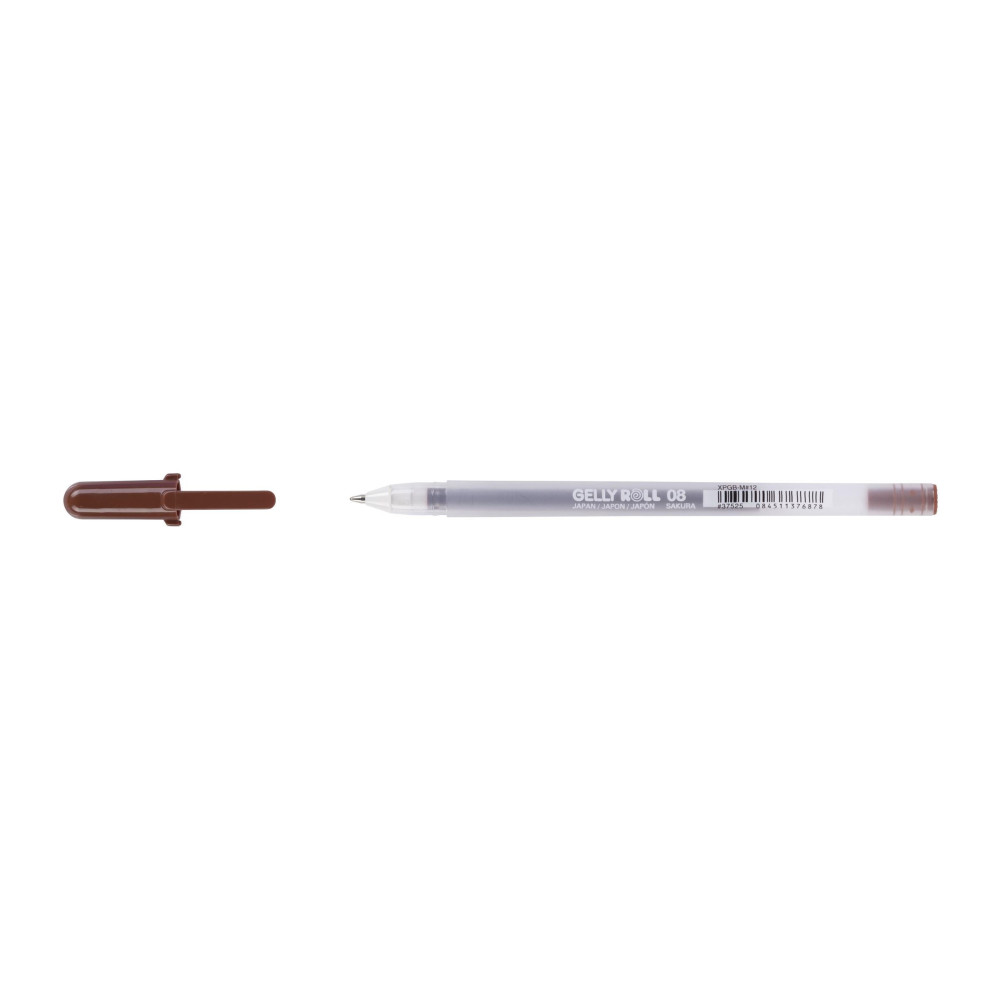 Gelly Roll Classic Gel pen 08 - Sakura - Brown, 0,4 mm