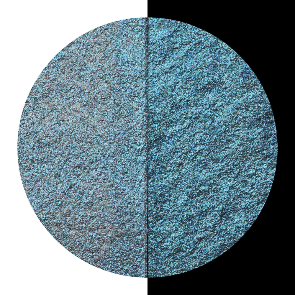 Watercolor paint - Coliro Pearl Colors - Peacock Blue, 30 mm