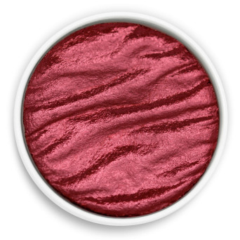 Farba akwarelowa, perłowa - Coliro Pearl Colors - Red