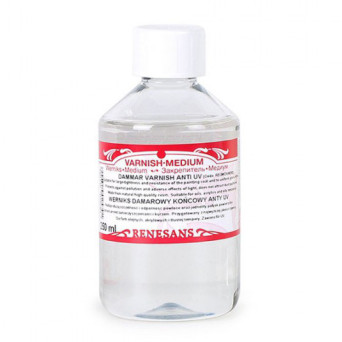 Dammar Varnish Anti UV - Renesans - transparent, 250 ml