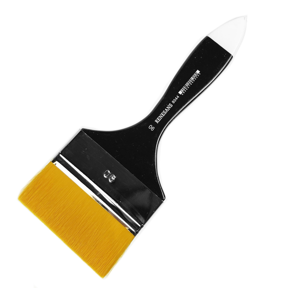 Pędzel płaski, syntetyczny, do tła, seria 8044 - Renesans - 90 mm