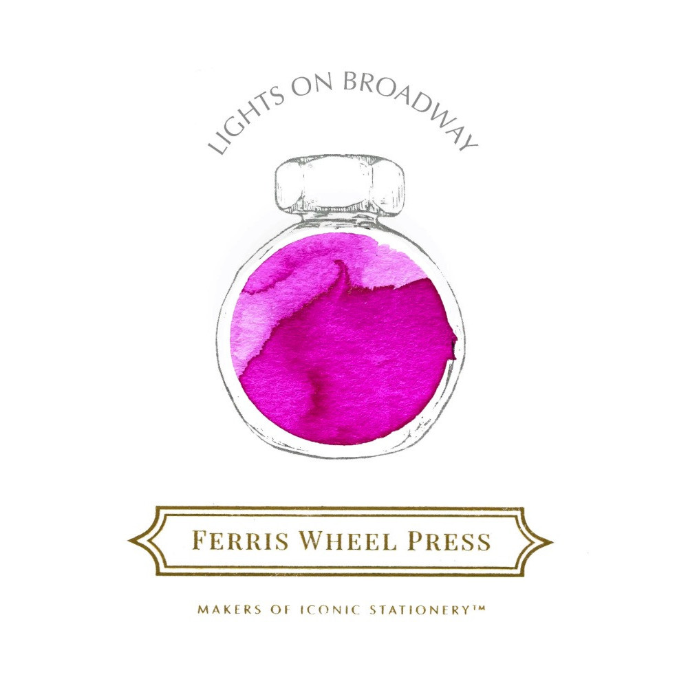 Atrament - Ferris Wheel Press - Lights on Broadway, 38 ml