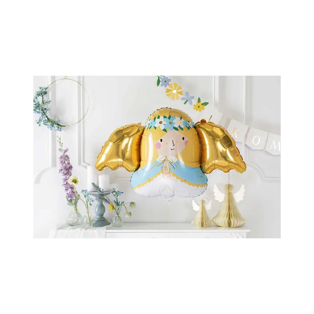 Foil balloon, Angel - 103 x 58 cm