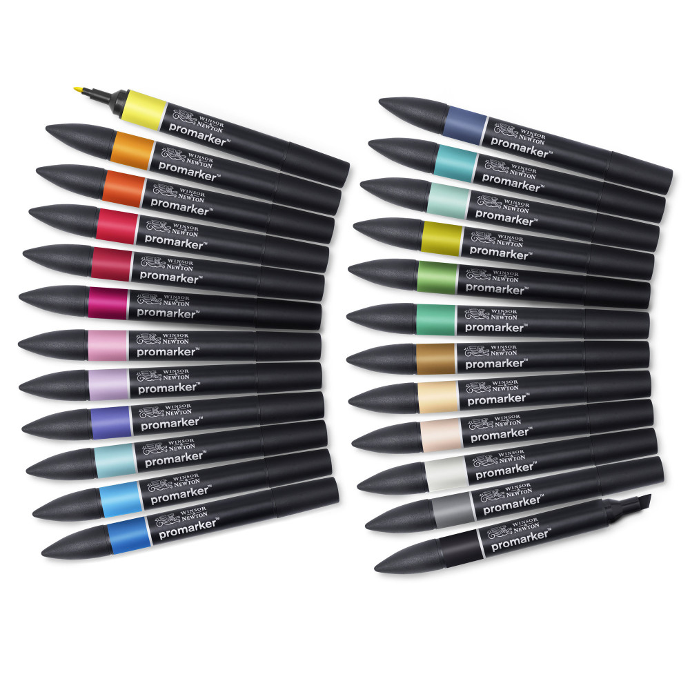 Promarker set Art and Illustration - Winsor & Newton - 24 pcs.