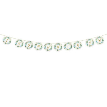 Garland, I Komunia Św. - white, 2 m