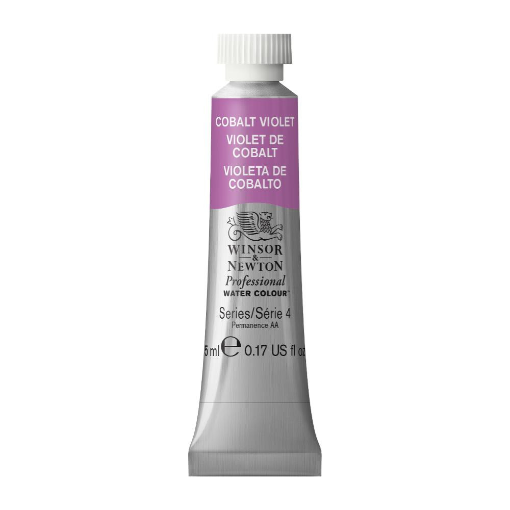 Farba akwarelowa Professional Watercolour - Winsor & Newton - Cobalt Violet, 5 ml