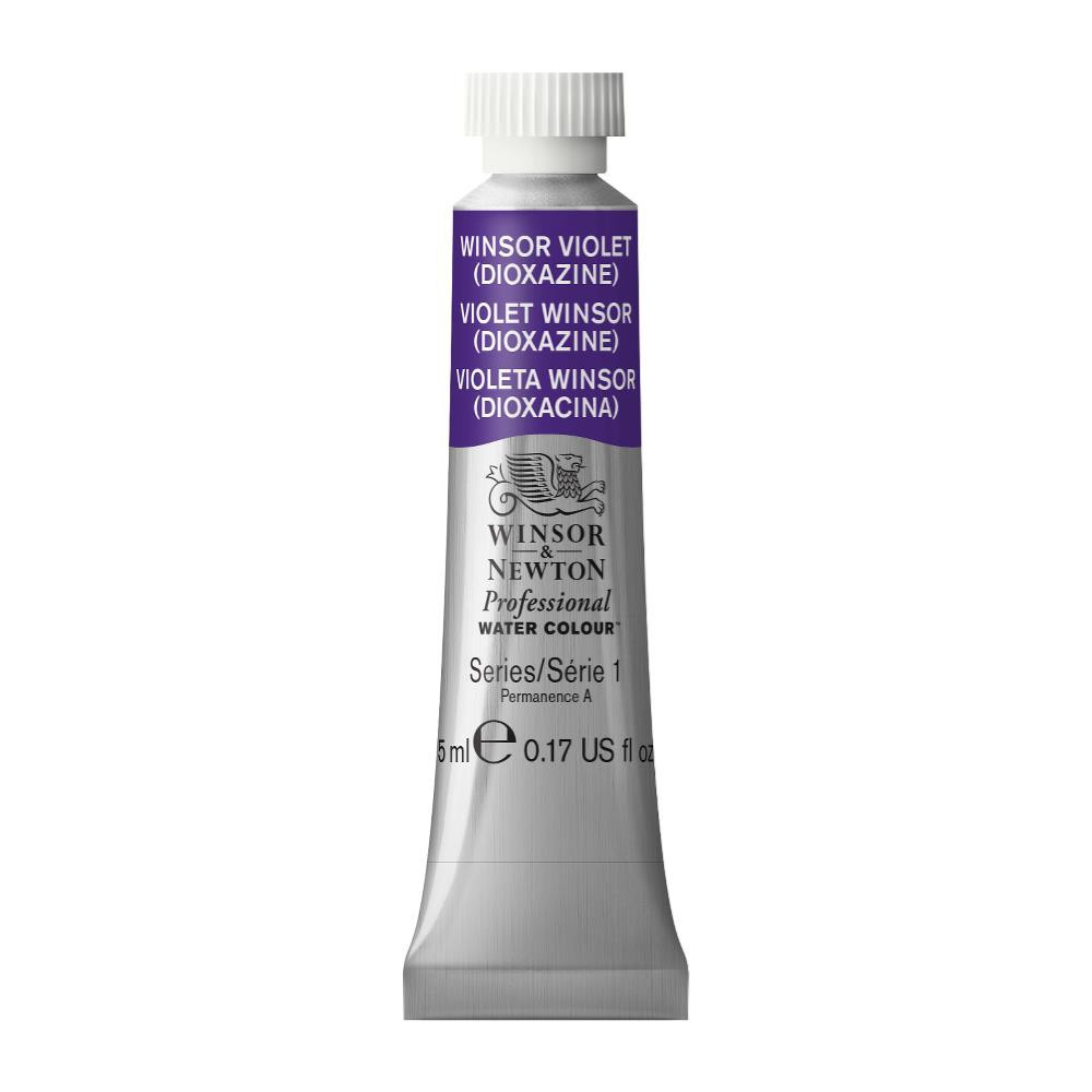 Farba akwarelowa Professional Watercolour - Winsor & Newton - Violet Dioxazine, 5 ml