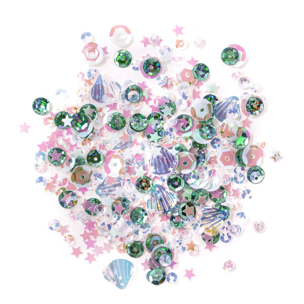 Opalescent sequins, Mermaid - DpCraft - 15 g