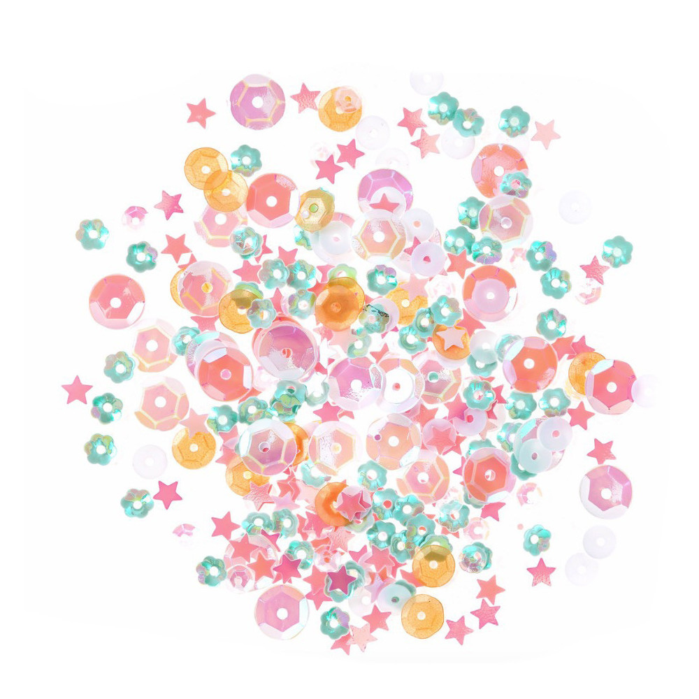 Opalescent sequins, Candy - DpCraft - 15 g
