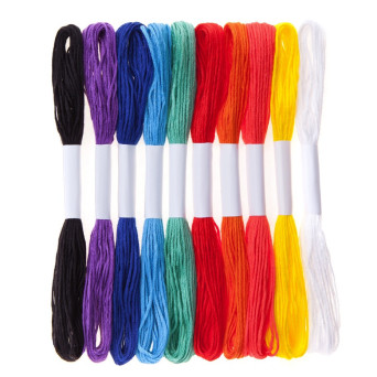 Zestaw mulin - DpCraft - nasycone kolory, 8 m x 10 szt.