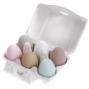 Easter eggs - DpCraft - pastel, 6 cm, 6 pcs.