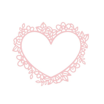 Cutting die - DpCraft - Floral Heart