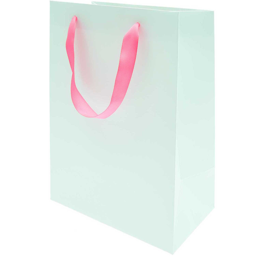 Paper gift bag - Rico Design - Mint, 26 x 32 x 12 cm