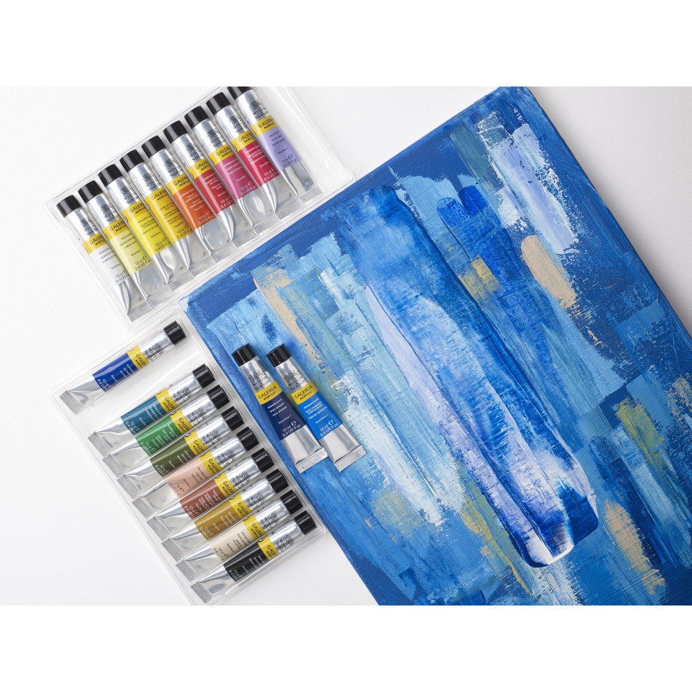 Set of acrylic paints Galeria - Winsor & Newton - 12 ml x 20 pcs.