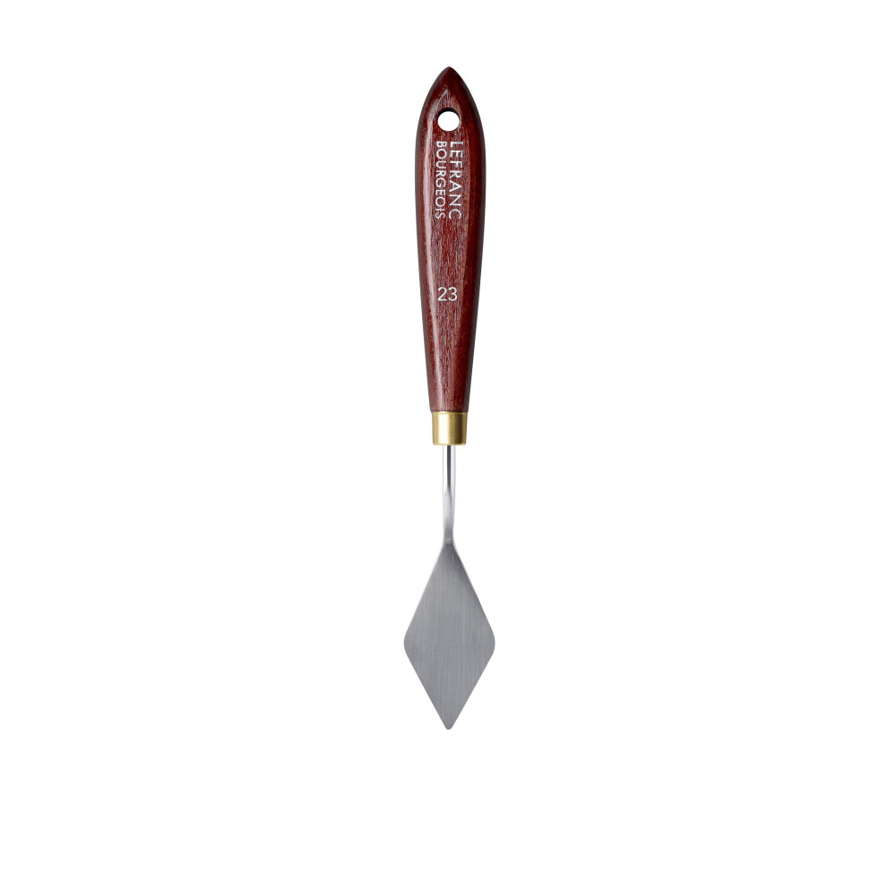 Painting spatula with wooden handle - Lefranc & Bourgeois - no. 23