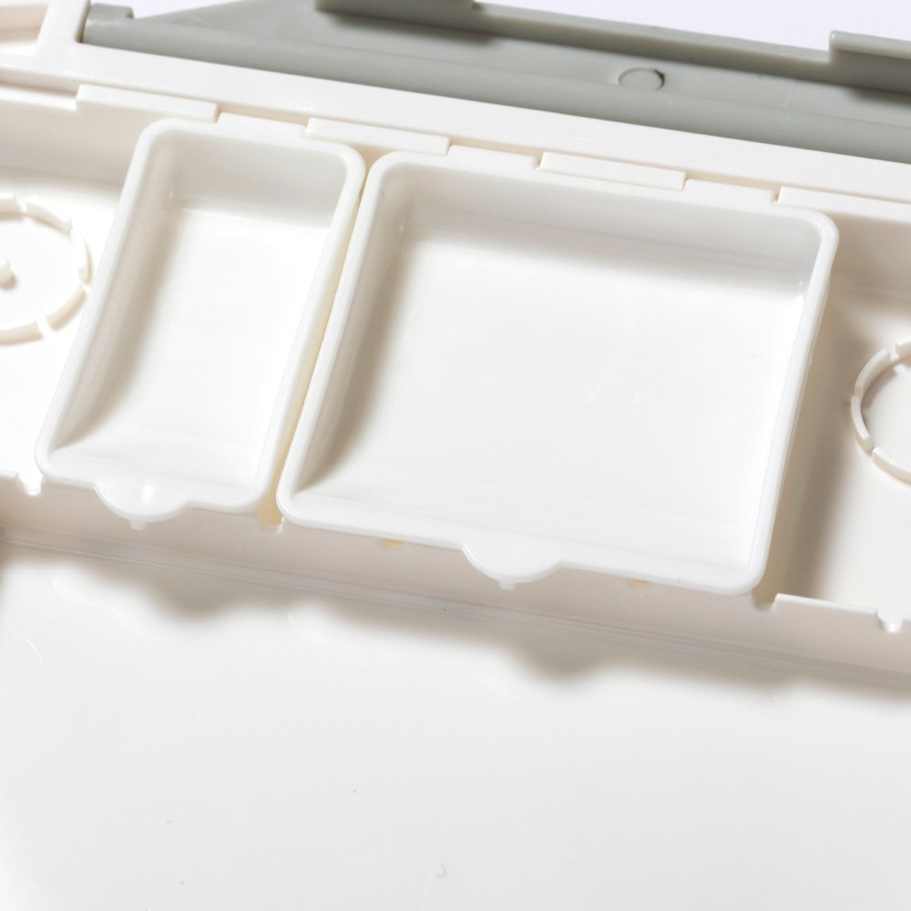 Watercolor palette with removable pans - Holbein - 24 compartments