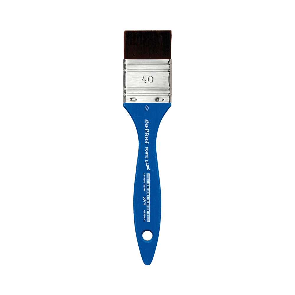 Flat, synthetic bristles, Mottler, series 5074 brush - Da Vinci - 40