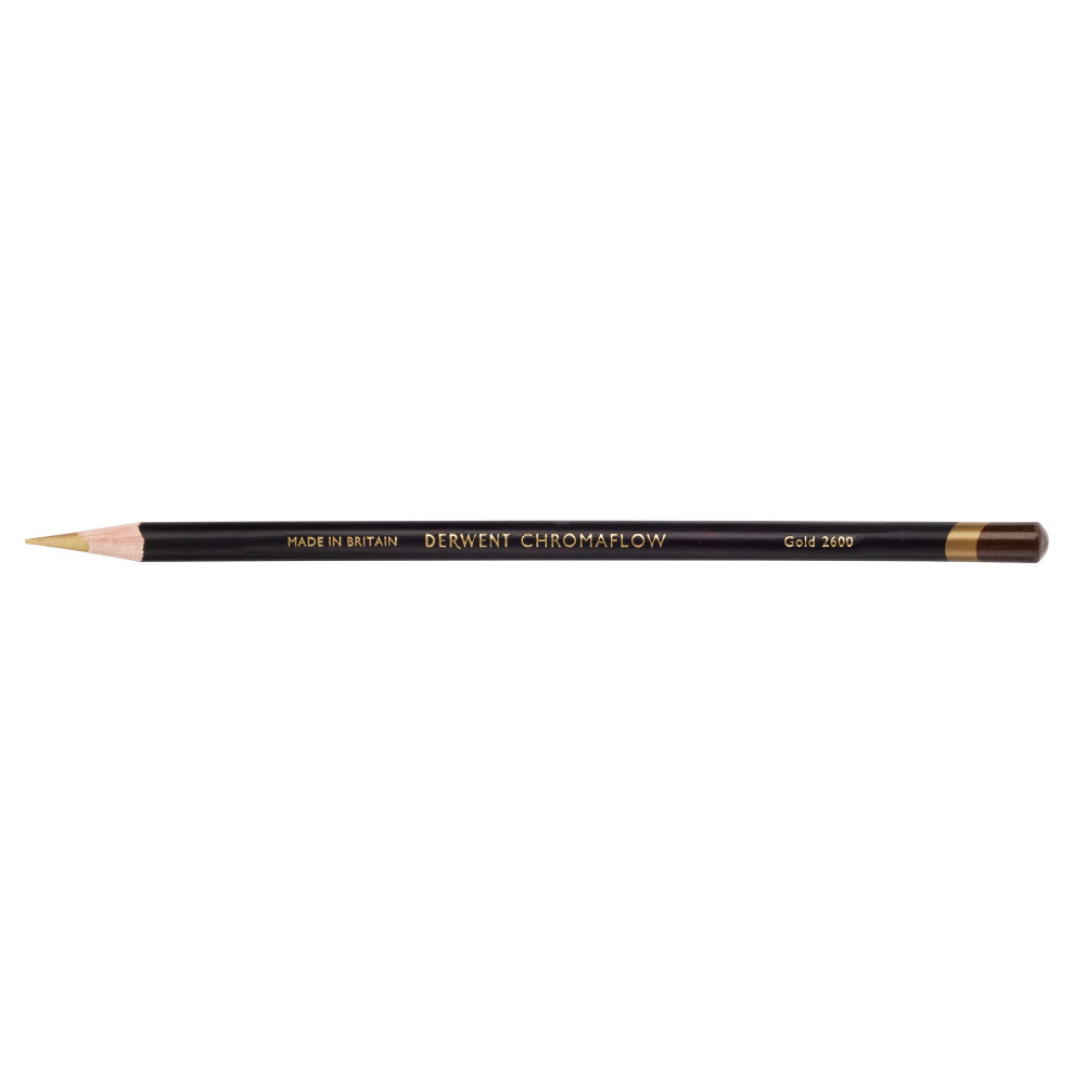 Chromaflow colored pencil - Derwent - 2600, Gold