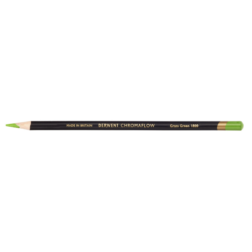 Chromaflow colored pencil - Derwent - 1800, Grass Green