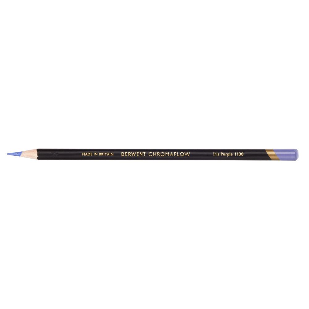 Chromaflow colored pencil - Derwent - 1130, Iris Purple