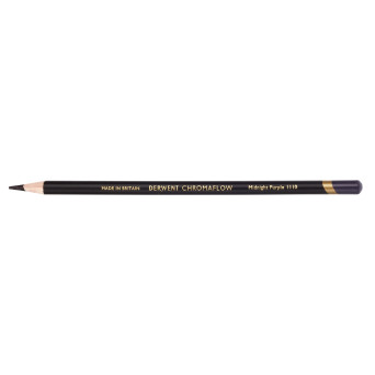 Chromaflow colored pencil - Derwent - 1110, Midnight Purple