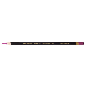 Chromaflow colored pencil - Derwent - 0910, Ultra Pink