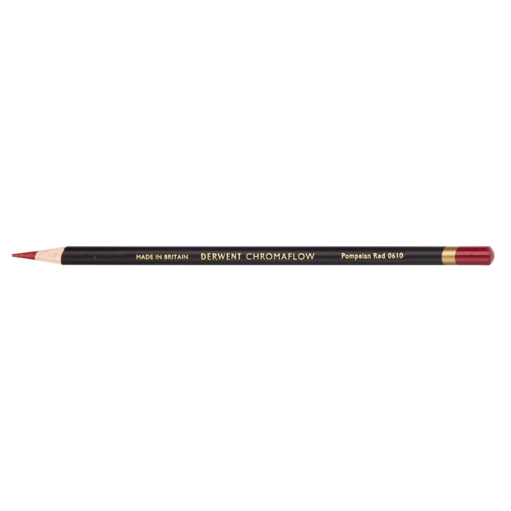 Kredka Chromaflow - Derwent - 0610, Pompeian Red