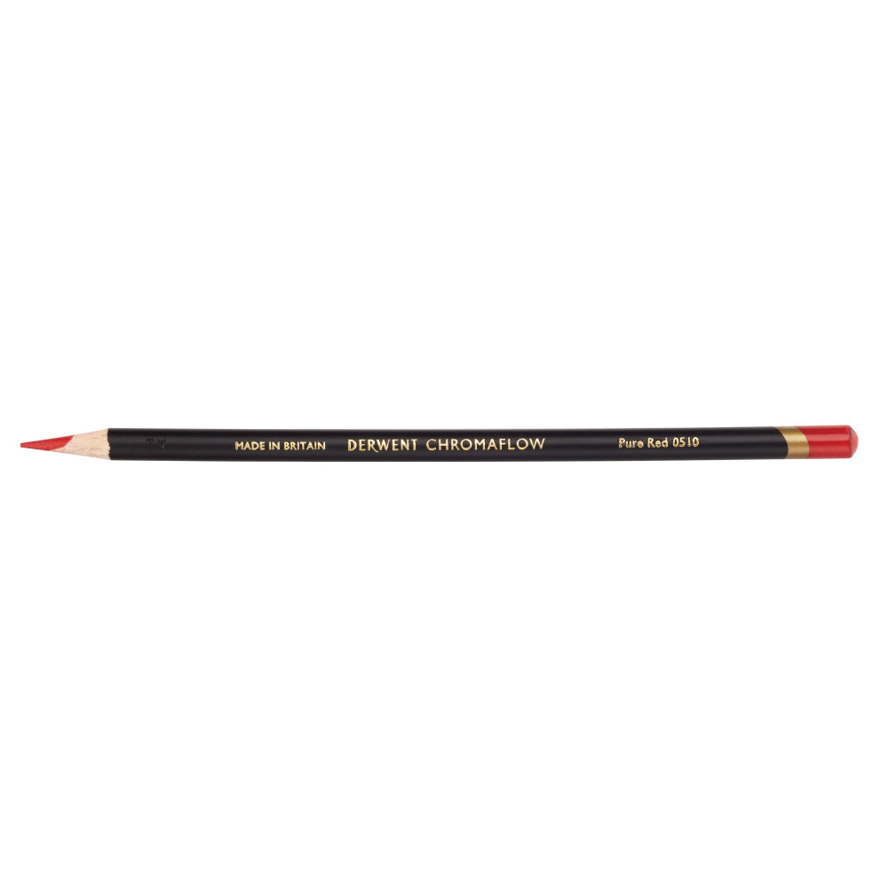 Kredka Chromaflow - Derwent - 0510, Pure Red
