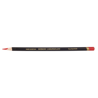 Chromaflow colored pencil - Derwent - 0510, Pure Red