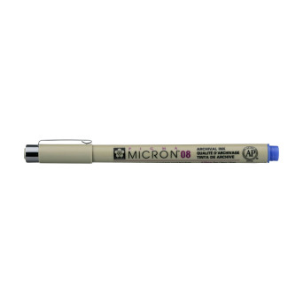 Pigma Micron Fineliner 08 - Sakura - Blue, 0,5 mm