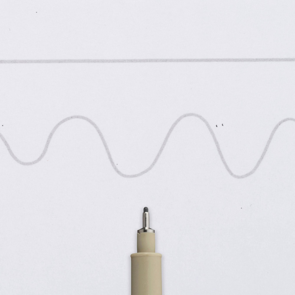 Cienkopis Pigma Micron 08 - Sakura - Light Cool Gray, 0,5 mm