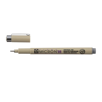 Pigma Micron Fineliner 08 - Sakura - Cool Gray, 0,5 mm