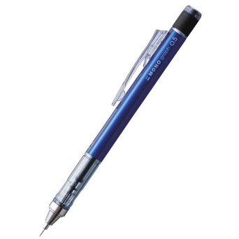 Ołówek automatyczny MONO Graph - Tombow - Blue, 0,5 mm