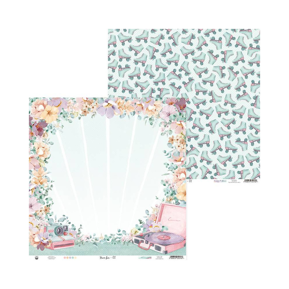 Scrapbooking paper 30,5 x 30,5 cm - Piątek Trzynastego - Have Fun 01