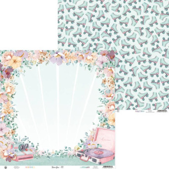 Papier do scrapbookingu 30,5 x 30,5 cm - Piątek Trzynastego - Have Fun 01