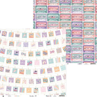Papier do scrapbookingu 30,5 x 30,5 cm - Piątek Trzynastego - Have Fun 06